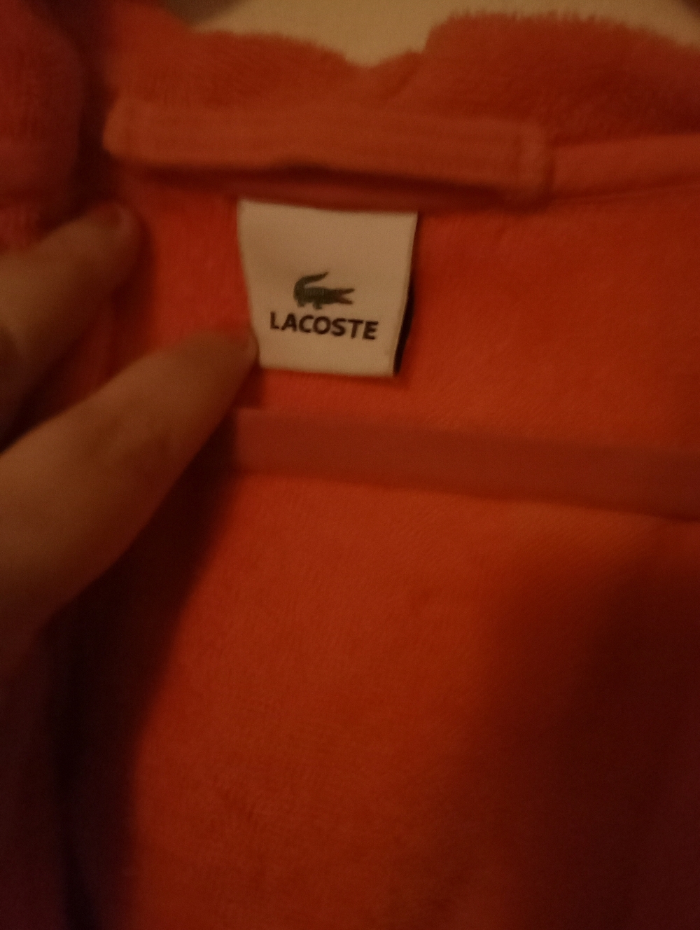 Lacoste Pre-owned Pink Robe - Picture 3 of 4